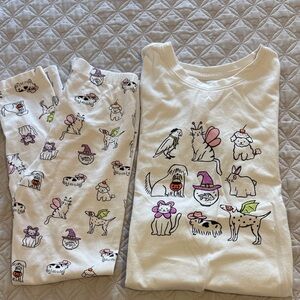 Kids White Animal Halloween Set